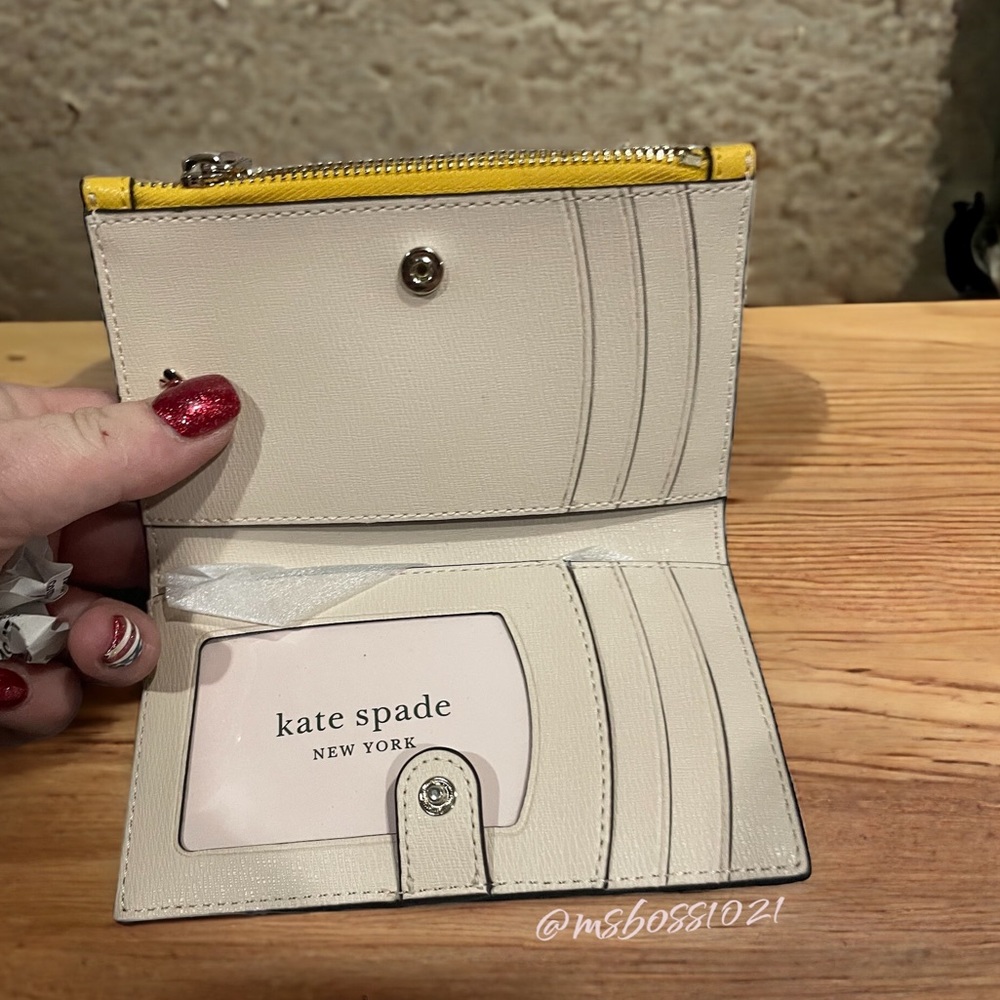 Kate Spade Zip/Snap Wallet/Cardholder Morning Lil (700) BRAND NEW - Picture 3 of 3